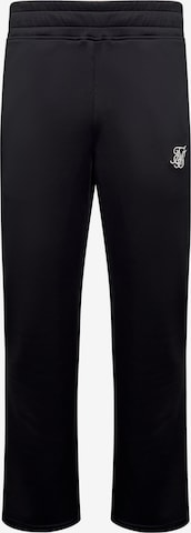 SikSilk Regular Sportbroek 'Essentials' in Zwart: voorkant