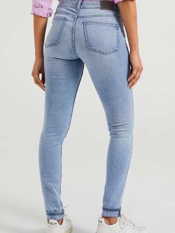 WE Fashion Skinny Jeans in Blauw