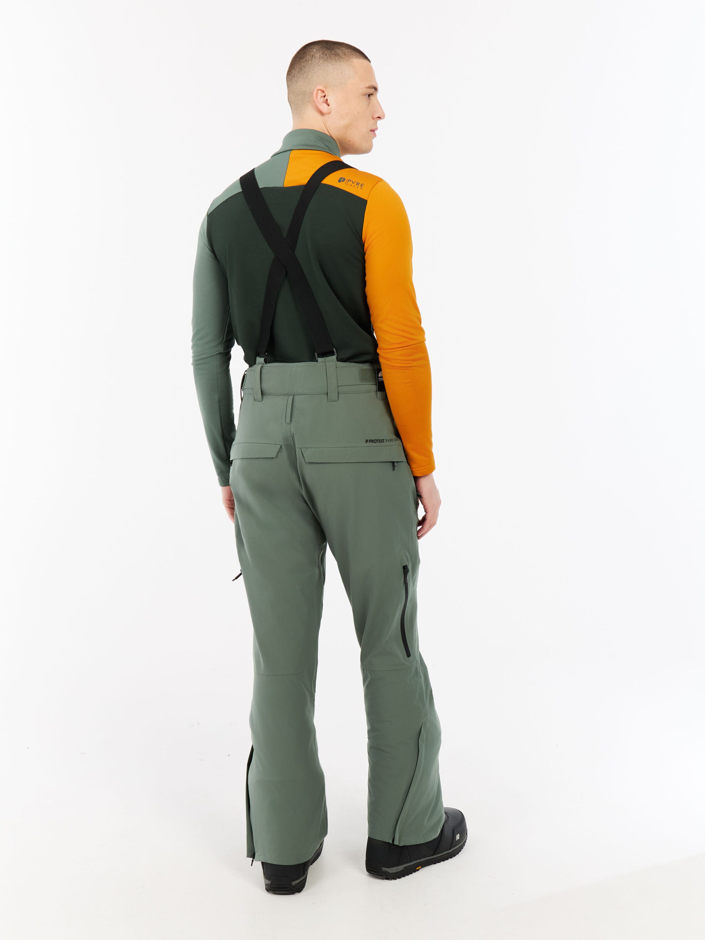 PROTEST Regular Sports trousers 'PRTMIKADO' in Green