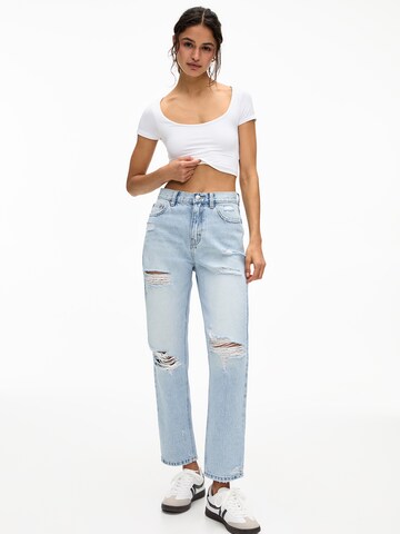 Pull&Bear Regular Jeans in Blue