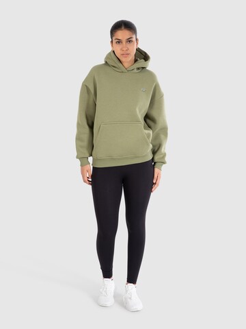 Smilodox Zip-Up Hoodie ' Odelia ' in Green