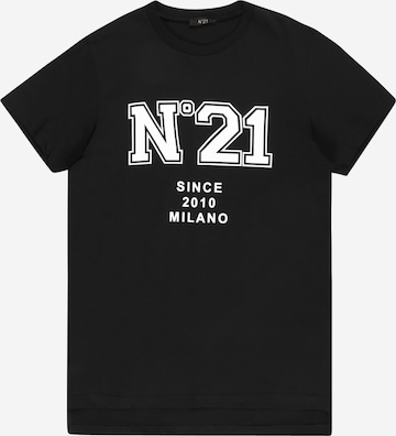 N°21 - Camiseta en negro: frente