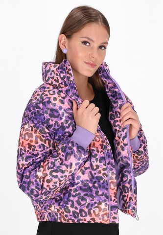 Veste d’hiver myMo at night en violet : devant
