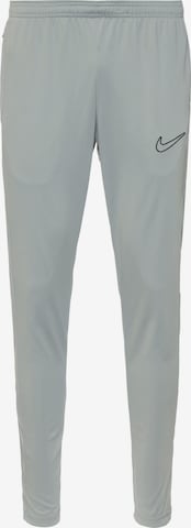 Coupe slim Pantalon de sport 'Academy' NIKE en gris : devant