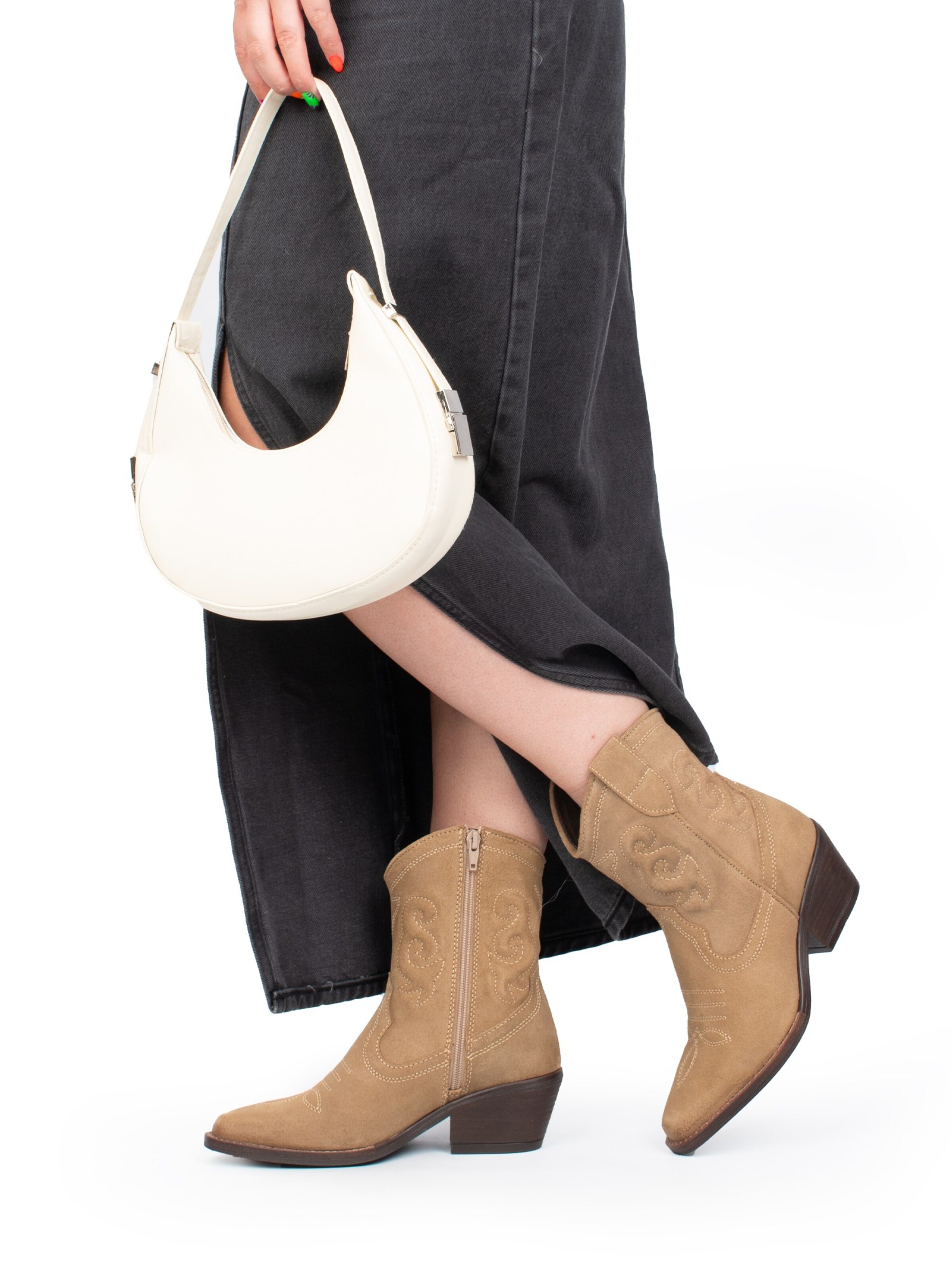 Bottes de cowboy 'Lexx' PS Poelman en beige