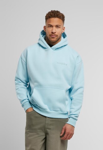 Dropsize Sweatshirt 'EMBO' i blå: forside