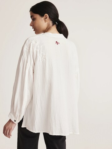 Chemisier 'Danielle' Odd Molly en blanc