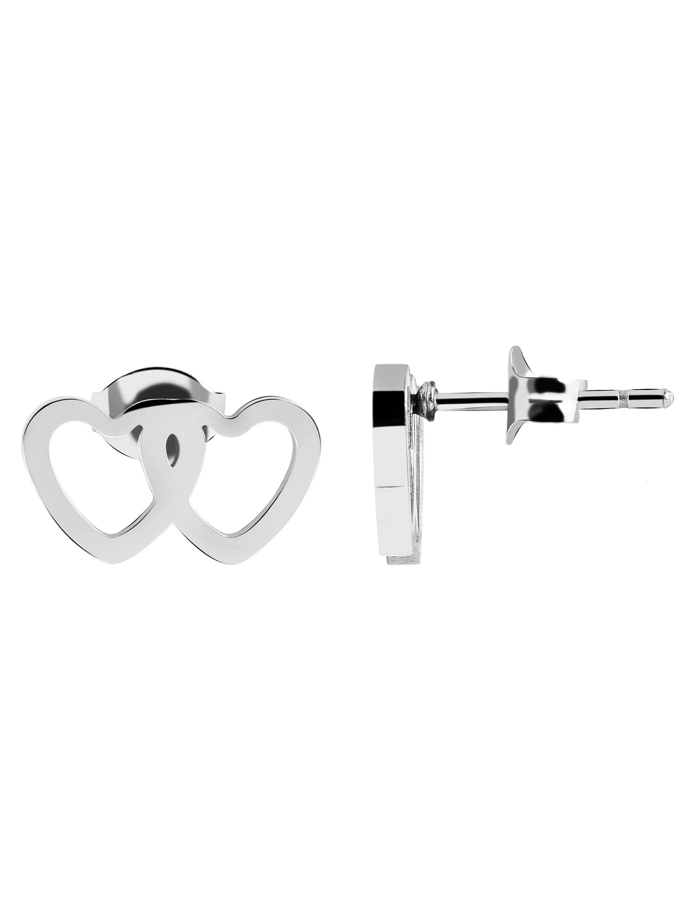 Akzent Earrings 'Biena, silberfarbig, langlebig' in Silver