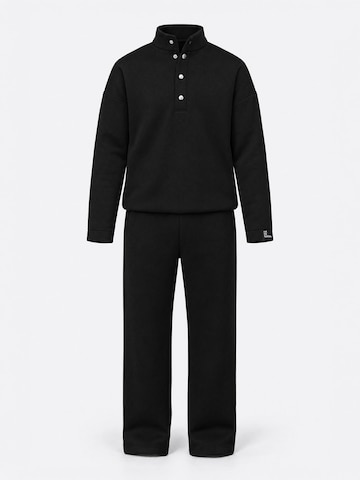 juoda cut my fashion Treniruočių kostiumas 'Godas': priekis