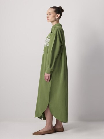 Touche Prive Abendkleid in Grün