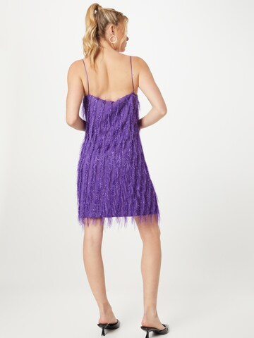 Robe de cocktail Just Cavalli en violet