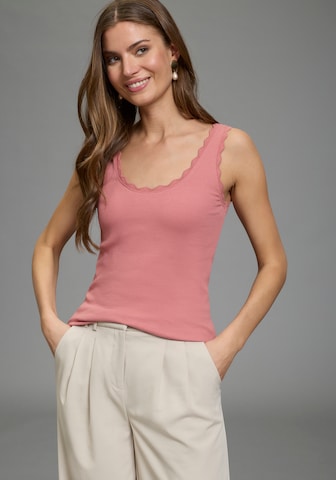 LAURA SCOTT Top in Pink: Vorderseite