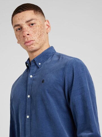 Carhartt WIP Regular Fit Skjorte 'Madison' i blå