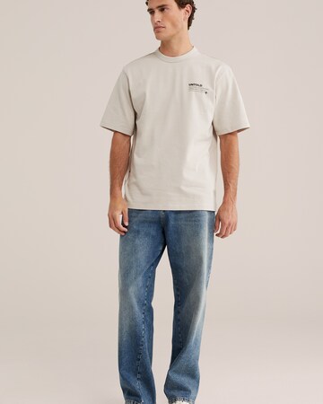 WE Fashion Футболка в Бежевый