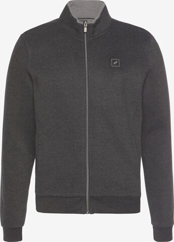 HECHTER PARIS Sweatjacke in Grau: predná strana