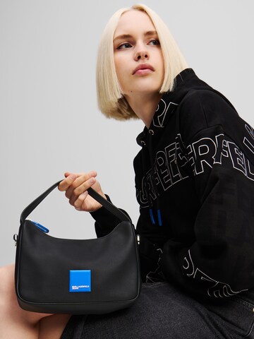 Sac bandoulière KARL LAGERFELD JEANS en noir : devant