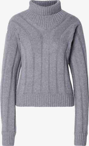 BOSS Neulepaita 'Fisaniara' värissä harmaa: etupuoli