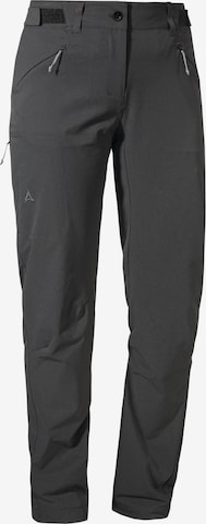 Schöffel Regular Outdoor Pants in Grey: front
