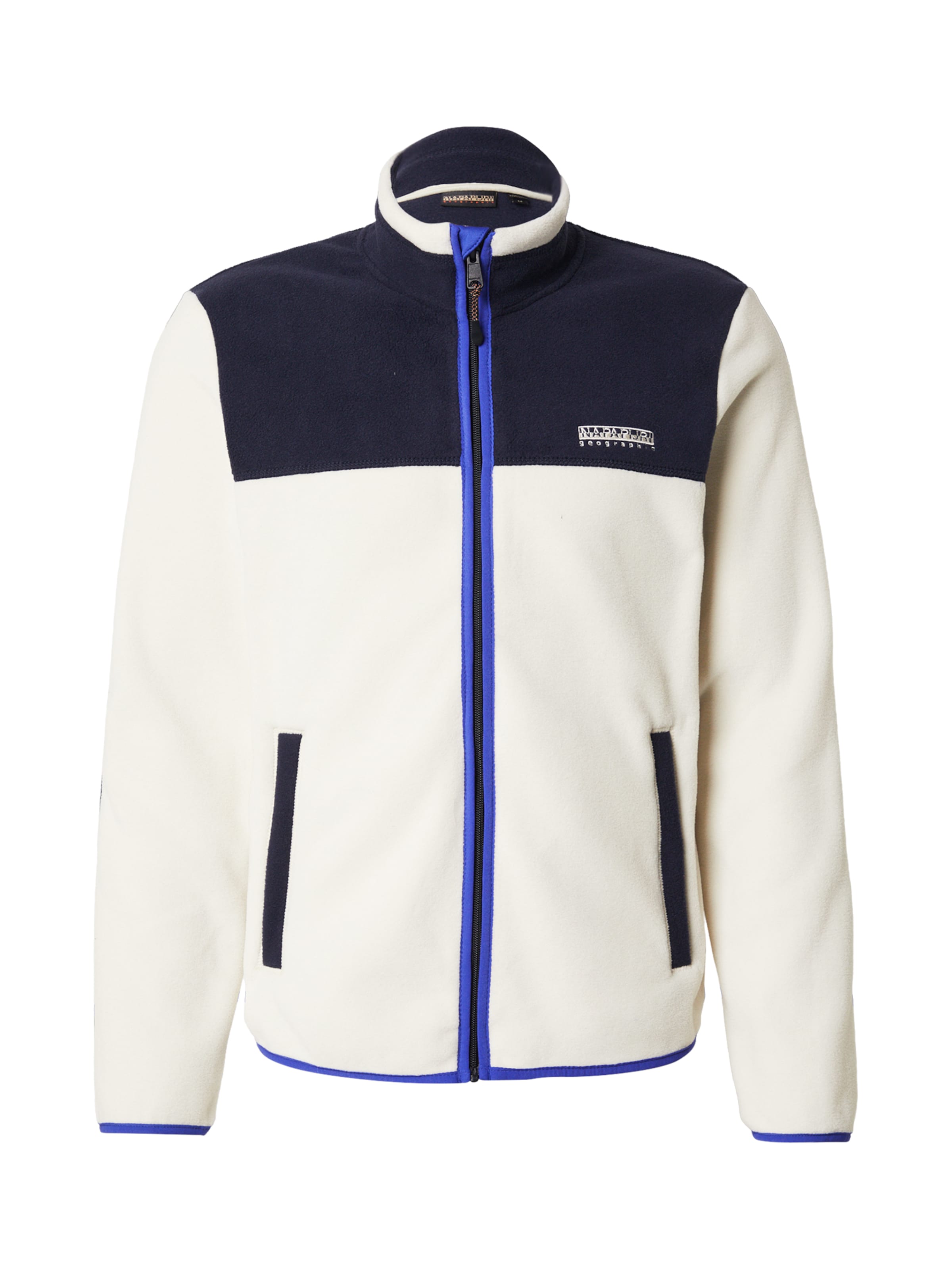 NAPAPIJRI Bluza polarowa 'Dergana' w kolorze biały: przód