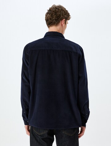 Koton Regular fit Button Up Shirt in Blue
