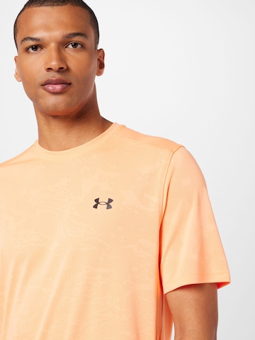 UNDER ARMOUR Funkcionalna majica | oranžna barva