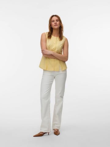 VERO MODA - Chaleco 'VMSELMA' en amarillo
