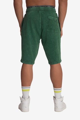 Regular Pantalon de sport STHUGE en vert