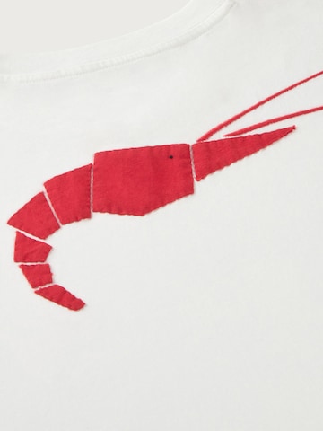 Thinking MU T-Shirt 'Aaron' in Weiß