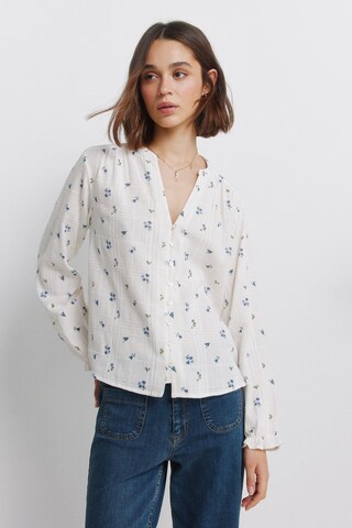 Springfield Blouse in Beige: voorkant