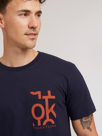 ThokkThokk Shirt 'Five' in Blue