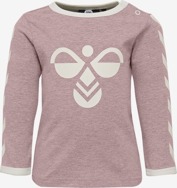 T-Shirt fonctionnel Hummel en rose : devant