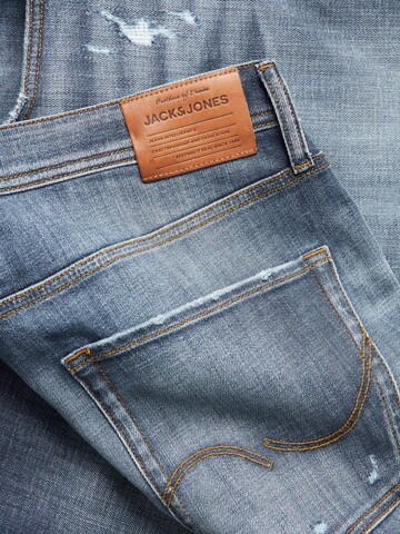 JACK & JONES Tapered Jeans 'FRANK' in Blue