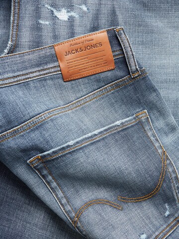 JACK & JONES Tapered Jeans 'FRANK' i blå