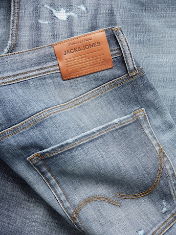 Effilé Jean 'FRANK' JACK & JONES en bleu