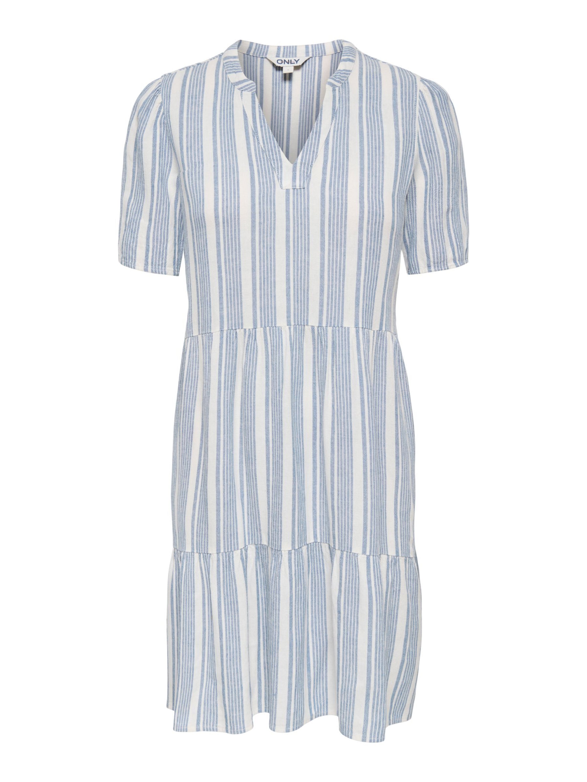 ONLY Robe 'ONLTiri-Goa' en opal / blanc, Vue avec produit