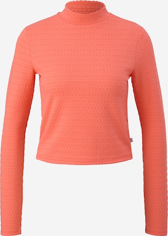 QS T-shirt i orange: framsida