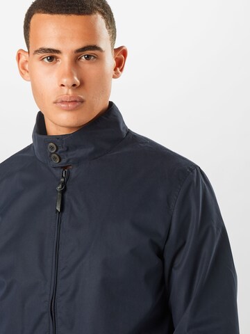 Superdry Tapered Overgangsjakke 'Iconic Harrington' i blå