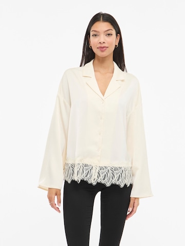 VILA Blouse 'VILEA' in Beige: front