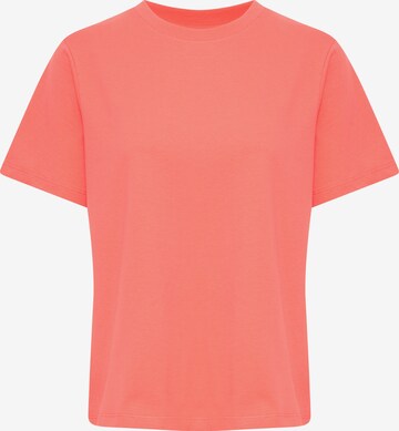 T-shirt 'PALMER' ICHI en orange : devant