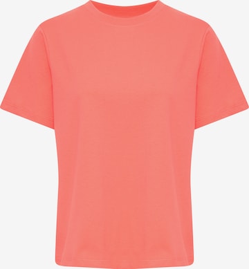 T-shirt 'PALMER' ICHI en orange : devant