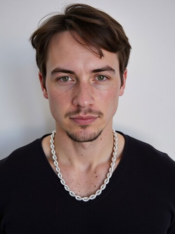 Tony Fein Necklace 'Kordel' in Silver