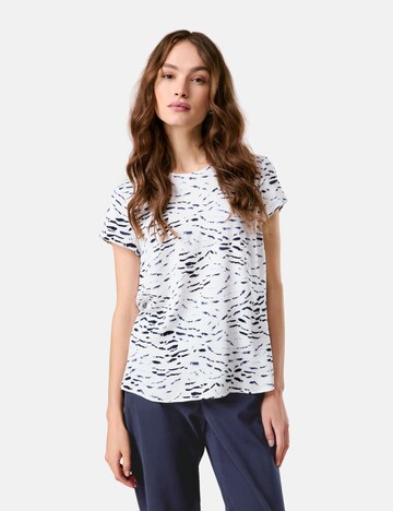 TAIFUN Blouse in White: front