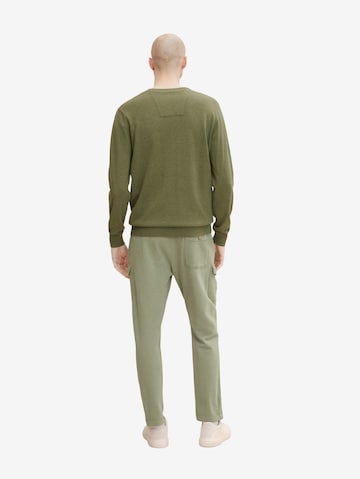 TOM TAILOR Regular fit Sweater in Green