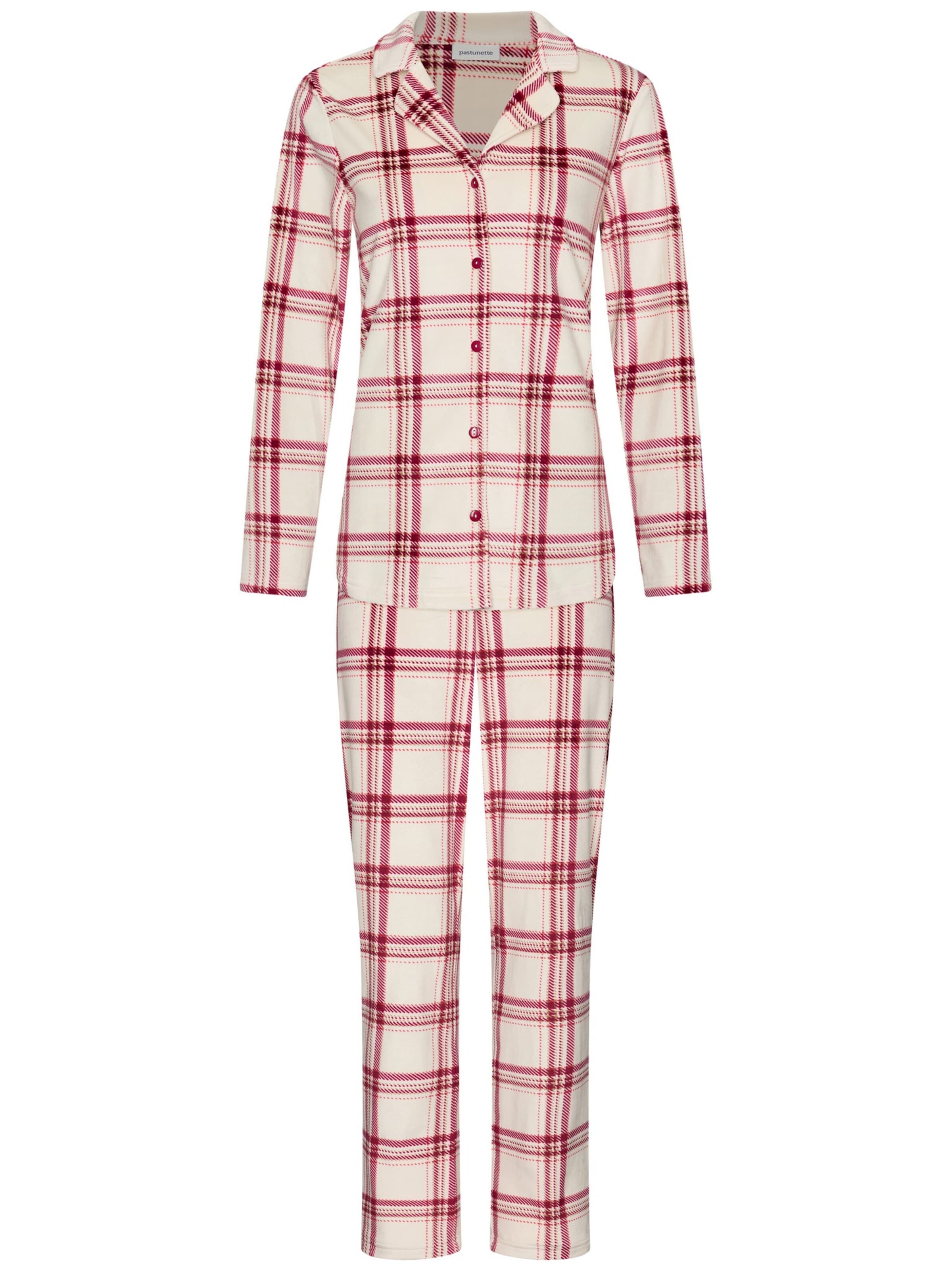 Pastunette Pyjama in Beige: voorkant