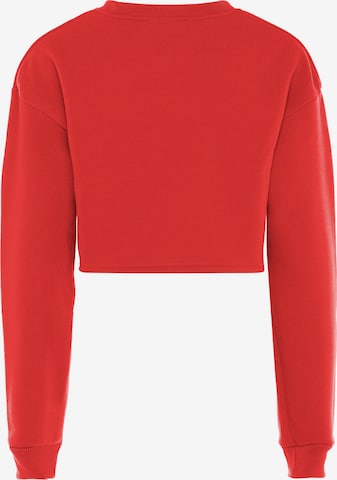 Bluză de molton de la myMo ATHLSR pe roșu