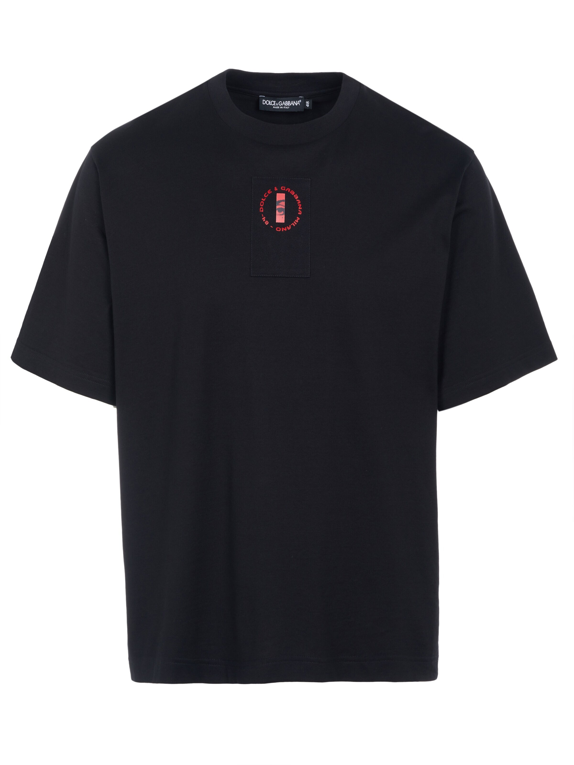 DOLCE & GABBANA Sweatshirt in Black: front
