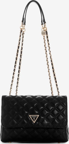 Borsa a tracolla 'QG967320' di GUESS in nero: frontale