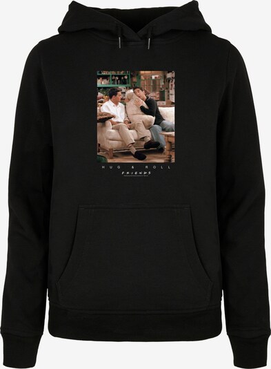 ABSOLUTE CULT Sweatshirt 'Friends - Hug And Roll' in beige / braun / grün / schwarz, Produktansicht