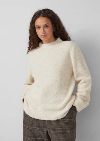 Pull-over QS en beige