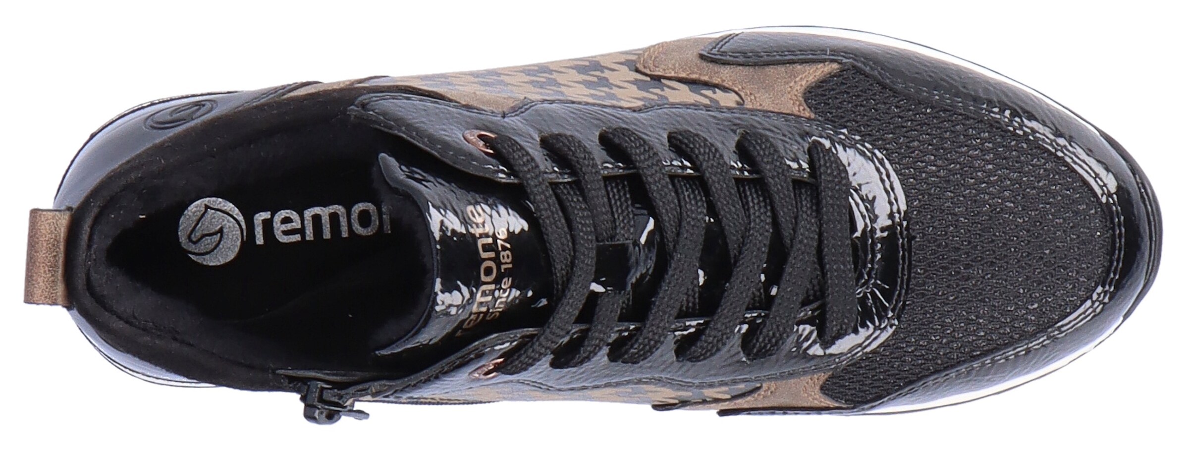 Baskets hautes 'R2577' REMONTE en noir